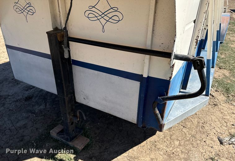 image for item OA9738 2015 Shop built livestock trailer
