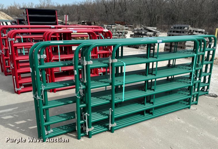image for item OJ9605 B&W livestock gates