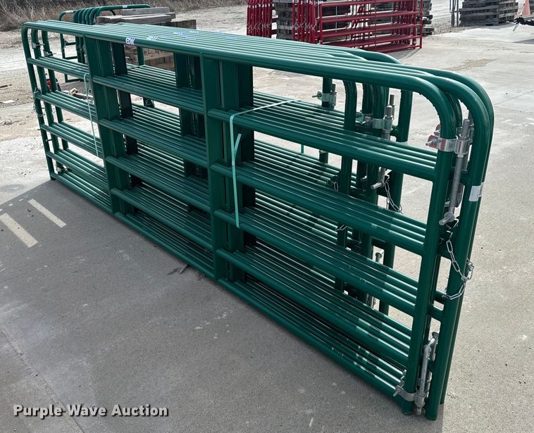 image for item OJ9605 B&W livestock gates