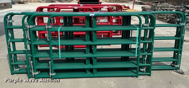 image for item OJ9605 B&W livestock gates