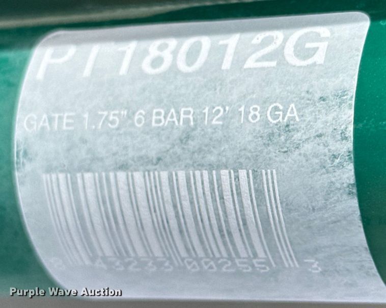 image for item OJ9605 B&W livestock gates