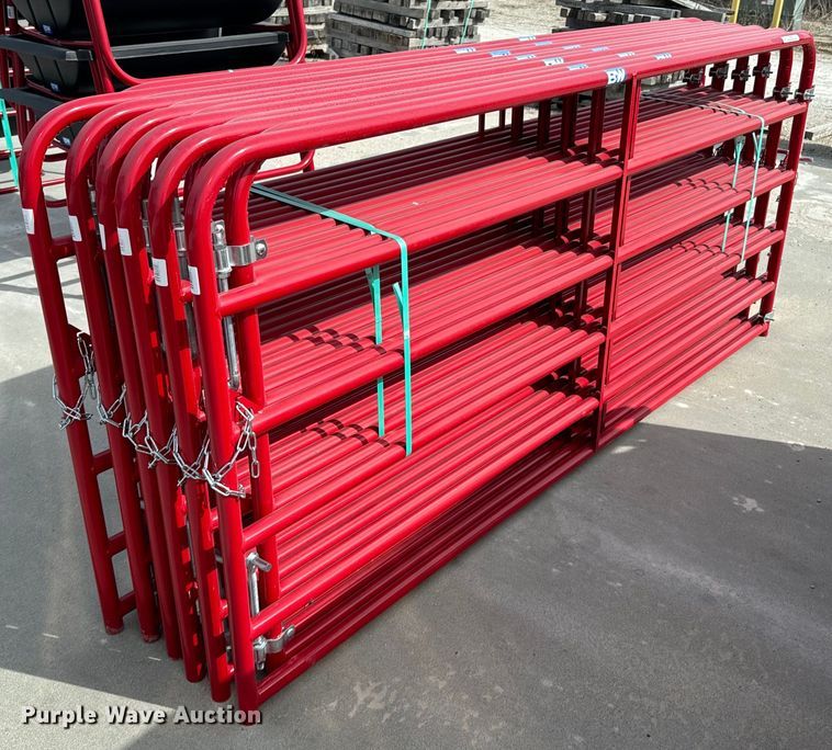 image for item OJ9607 (12) B&W PR18010R livestock gates