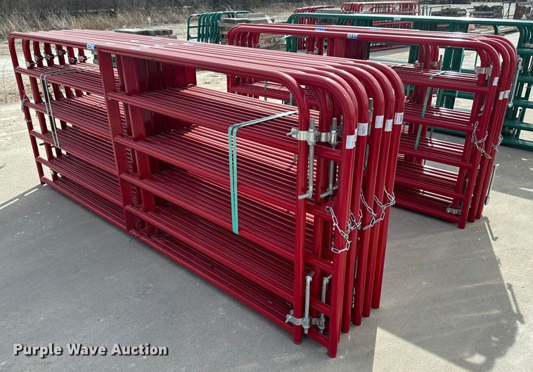 image for item OJ9607 (12) B&W PR18010R livestock gates