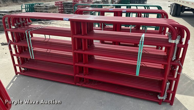 image for item OJ9607 (12) B&W PR18010R livestock gates