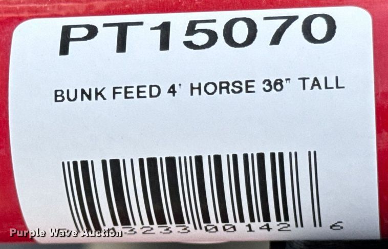 image for item OJ9608 (5) B&W PT15070 bunk feeders