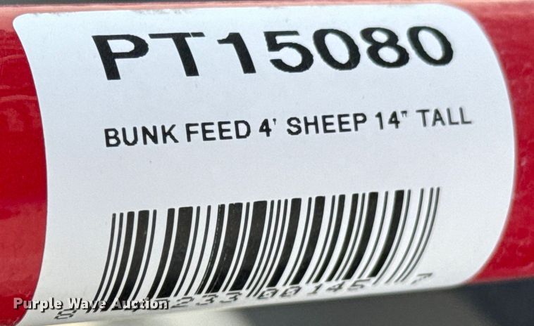 image for item OJ9610 B&W PT15080 bunk feeders