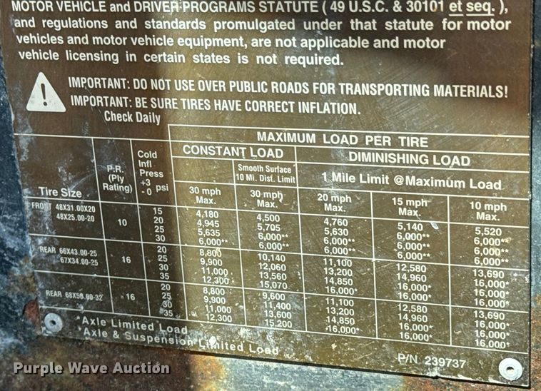 image for item OJ9648 Ag-Chem TerraGator 8104 spreader