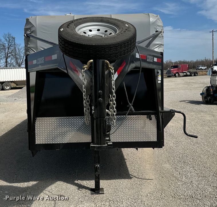 image for item OJ9658 2021 Coose Gooseneck Stock livestock trailer