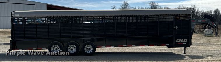 image for item OJ9658 2021 Coose Gooseneck Stock livestock trailer