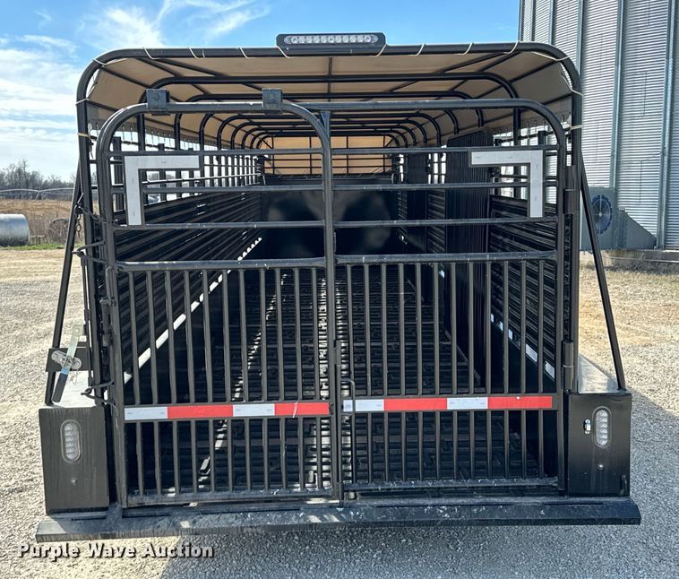 image for item OJ9658 2021 Coose Gooseneck Stock livestock trailer