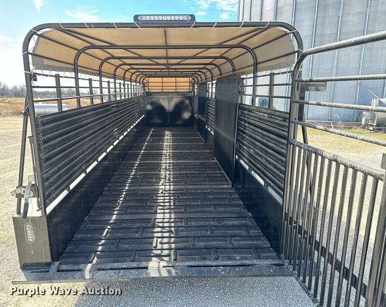 image for item OJ9658 2021 Coose Gooseneck Stock livestock trailer
