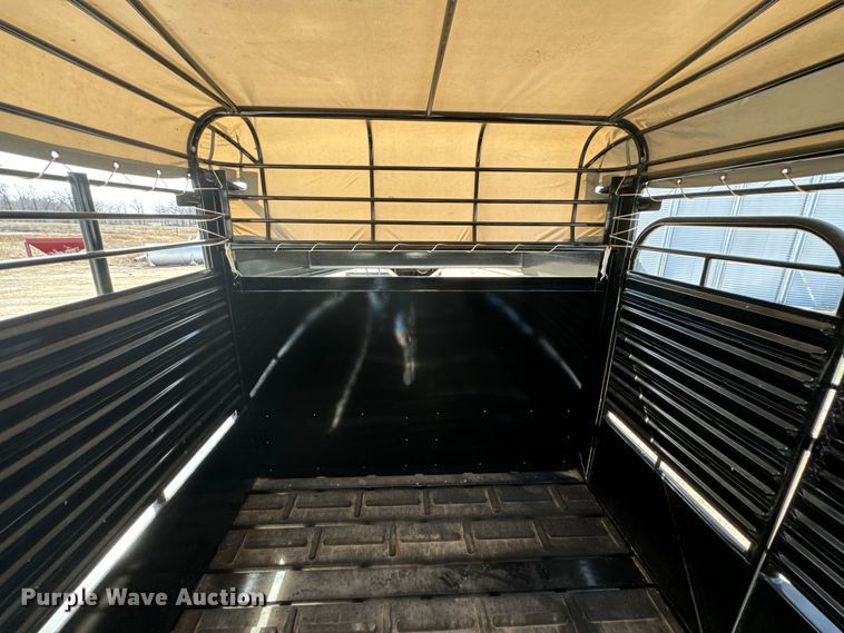 image for item OJ9658 2021 Coose Gooseneck Stock livestock trailer