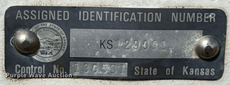 image for item OJ9676 2008 Brenica grain trailer