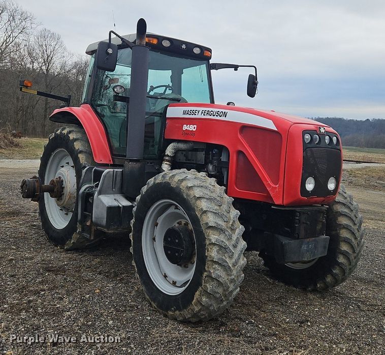image for item OK9812 2005 Massey Ferguson  8480 MFWD tractor