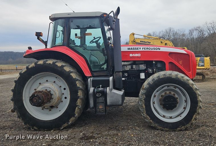 image for item OK9812 2005 Massey Ferguson  8480 MFWD tractor