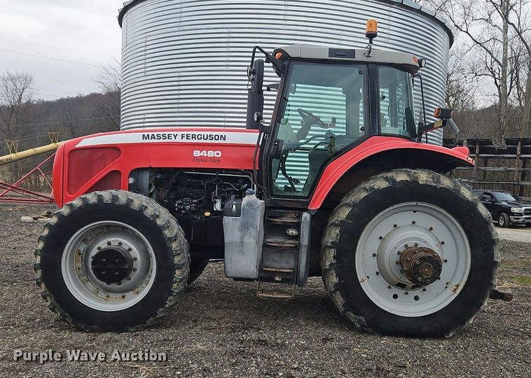 image for item OK9812 2005 Massey Ferguson  8480 MFWD tractor