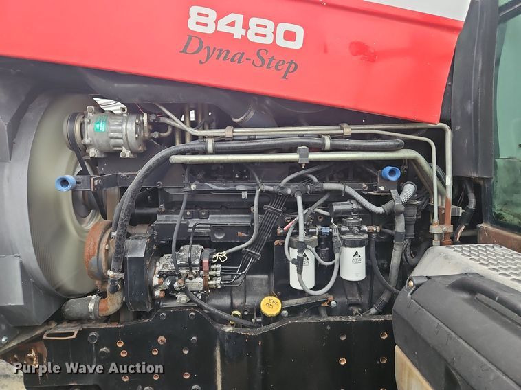 image for item OK9812 2005 Massey Ferguson  8480 MFWD tractor
