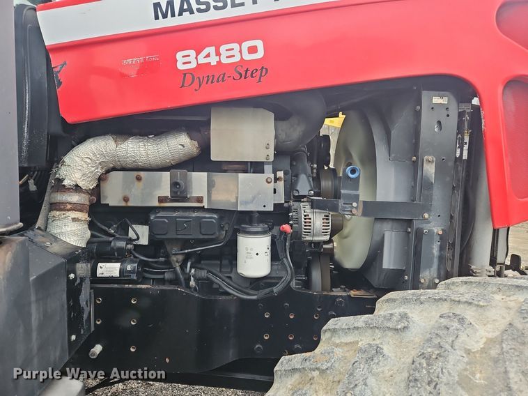 image for item OK9812 2005 Massey Ferguson  8480 MFWD tractor