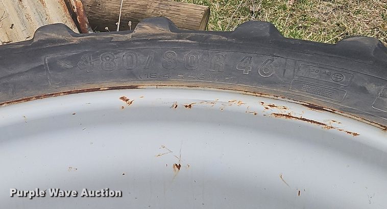 image for item OK9812 2005 Massey Ferguson  8480 MFWD tractor