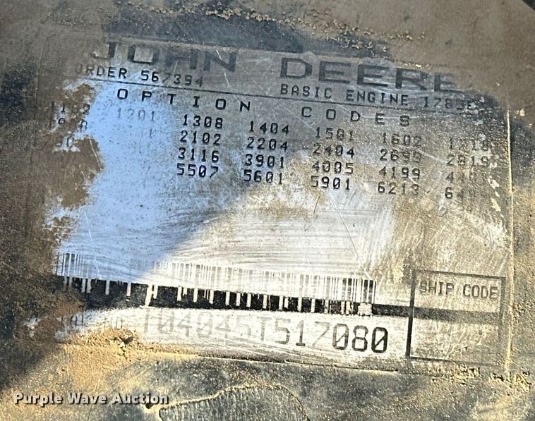 image for item OM9895 Willmar  765 sprayer