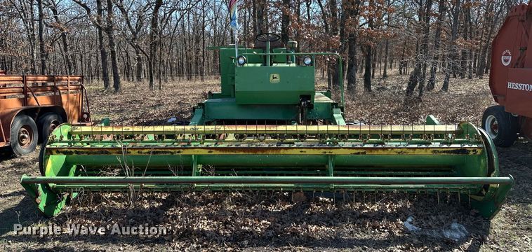 image for item OM9901 John Deere 830 windrower