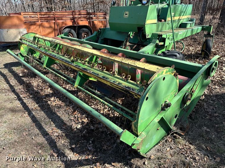 image for item OM9901 John Deere 830 windrower