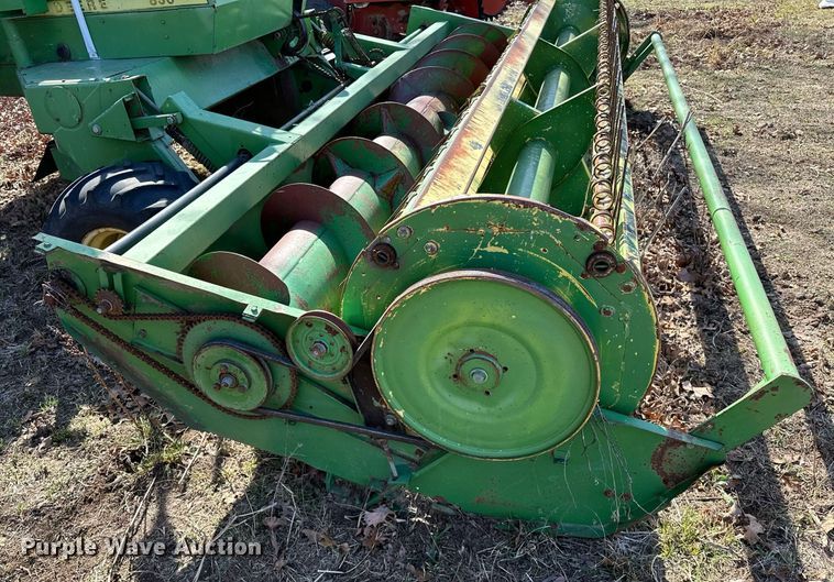 image for item OM9901 John Deere 830 windrower