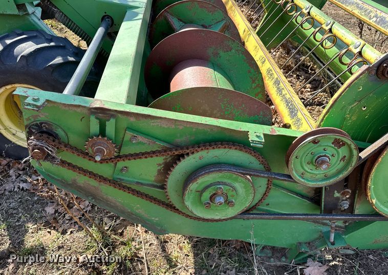 image for item OM9901 John Deere 830 windrower