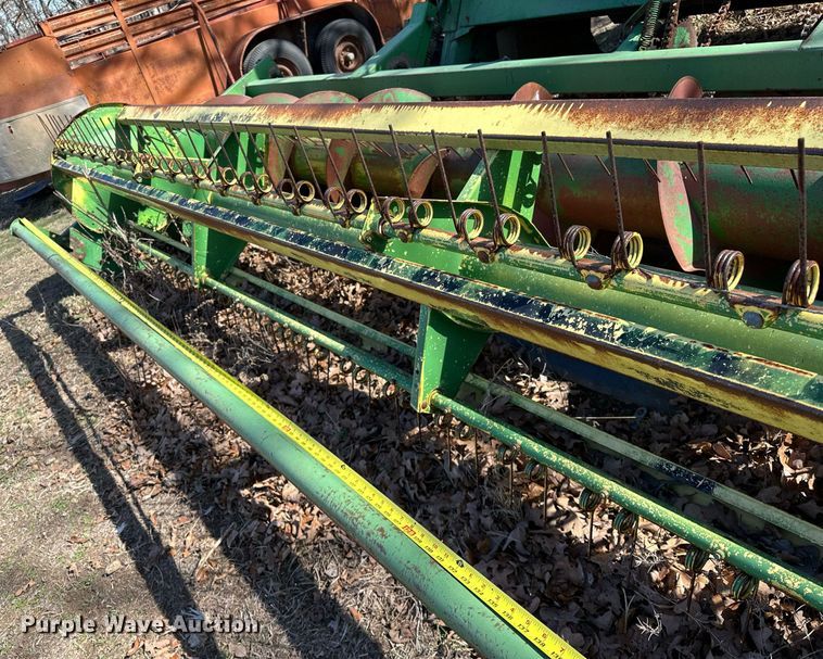 image for item OM9901 John Deere 830 windrower