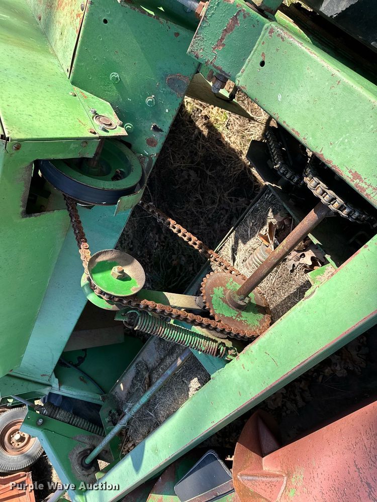 image for item OM9901 John Deere 830 windrower