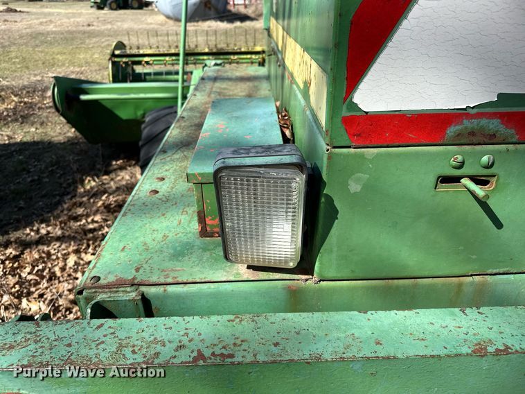 image for item OM9901 John Deere 830 windrower