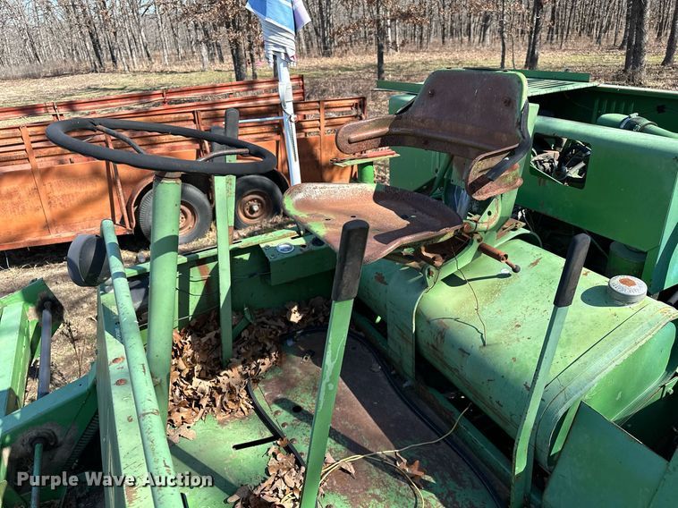 image for item OM9901 John Deere 830 windrower