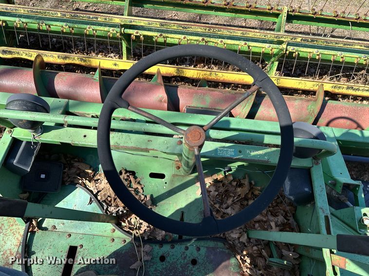 image for item OM9901 John Deere 830 windrower
