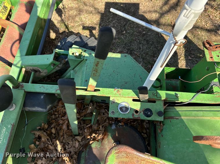 image for item OM9901 John Deere 830 windrower