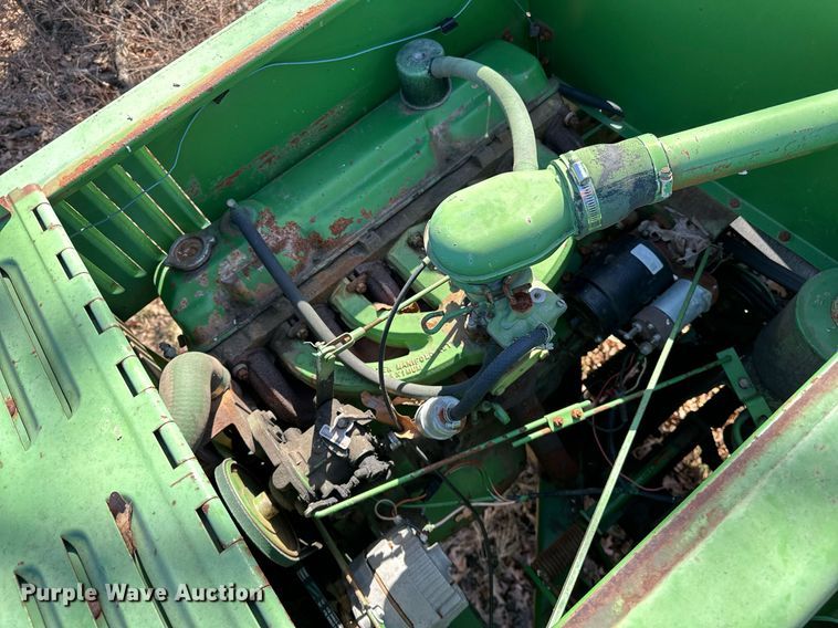 image for item OM9901 John Deere 830 windrower