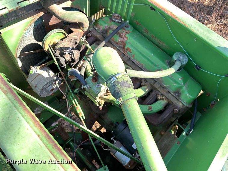 image for item OM9901 John Deere 830 windrower