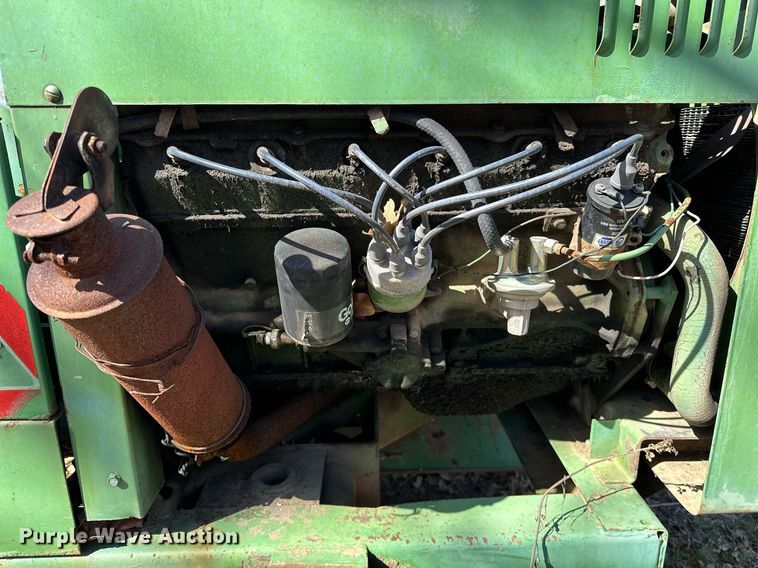 image for item OM9901 John Deere 830 windrower