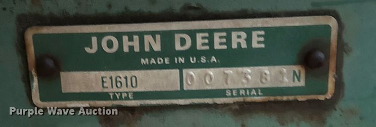 image for item OM9904 John Deere  1610 chisel