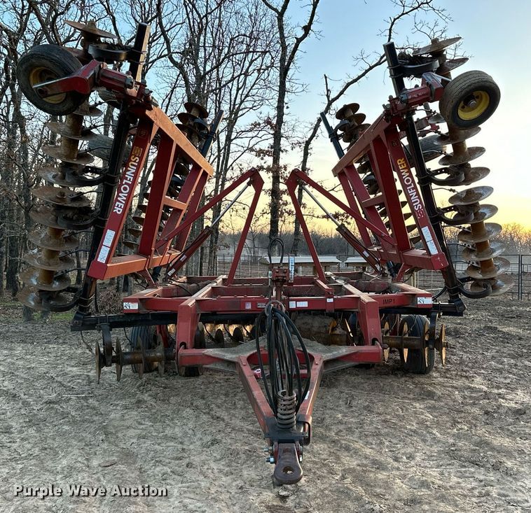 image for item OM9906 Sunflower  1433 double off-set disk