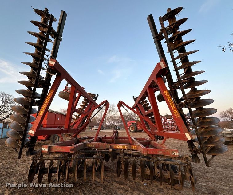 image for item OM9906 Sunflower  1433 double off-set disk