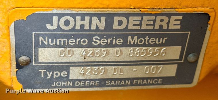 image for item OM9950 1990 John Deere  2355 tractor