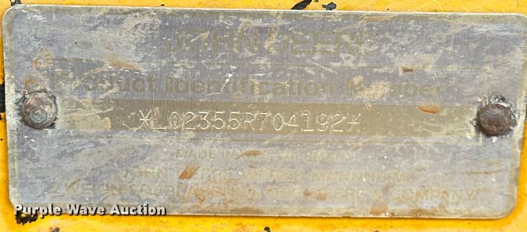 image for item OM9950 1990 John Deere  2355 tractor