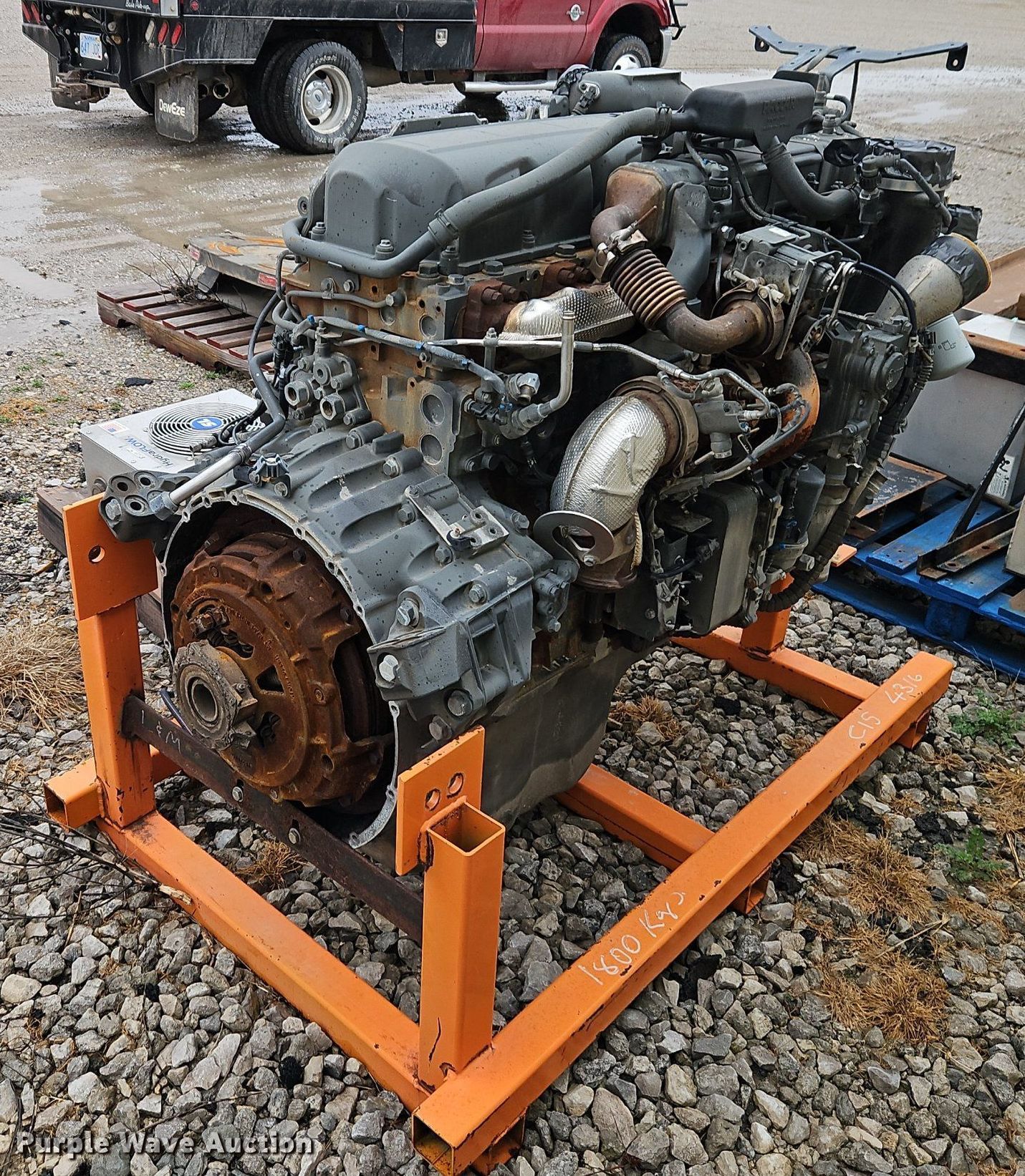 2014 Paccar MX-13 engine in Mound City, KS | Item EI3626 sold | Purple Wave