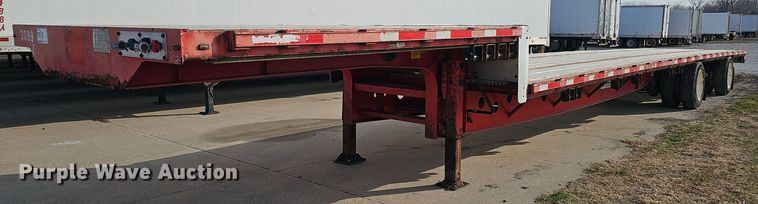 image for item DK0726 2015 Transcraft DTL-2100 drop deck equipment trailer