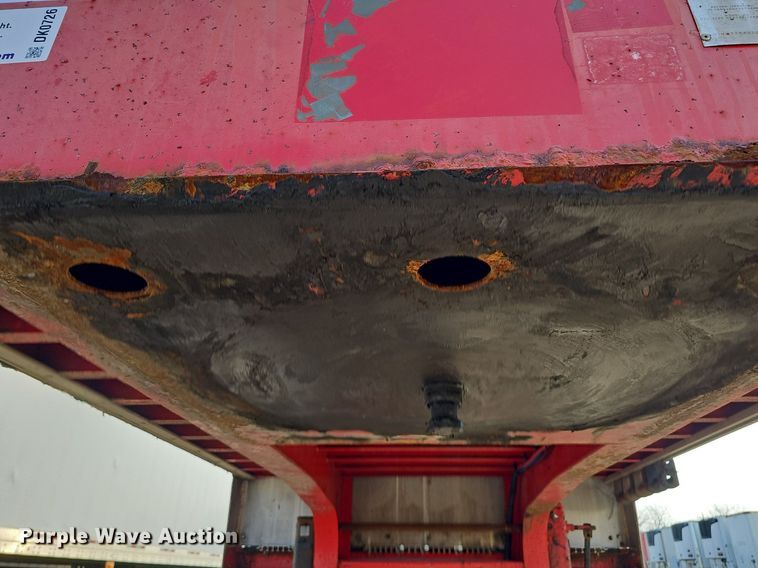 image for item DK0726 2015 Transcraft DTL-2100 drop deck equipment trailer