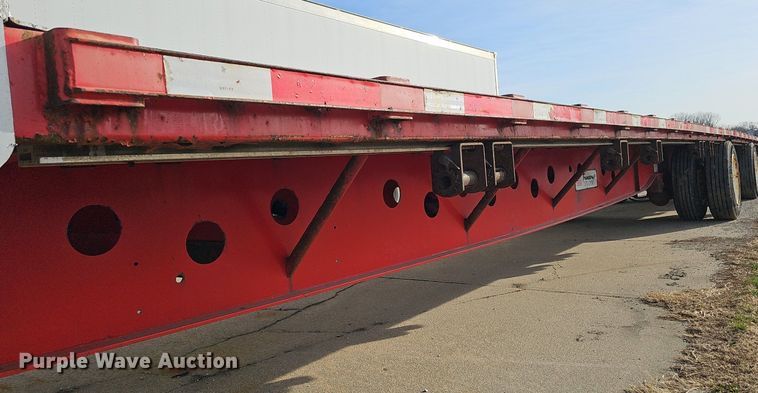image for item DK0726 2015 Transcraft DTL-2100 drop deck equipment trailer