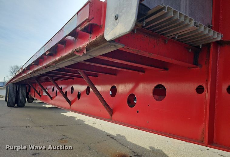 image for item DK0726 2015 Transcraft DTL-2100 drop deck equipment trailer