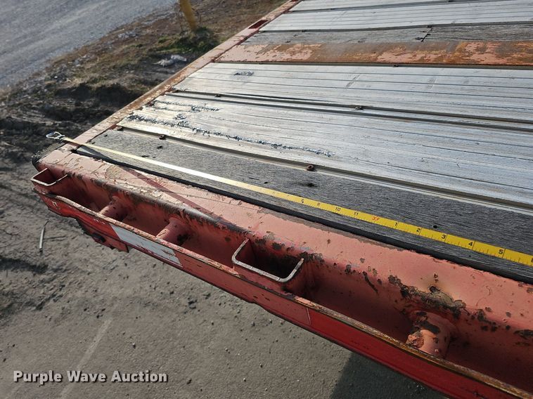 image for item DK0726 2015 Transcraft DTL-2100 drop deck equipment trailer