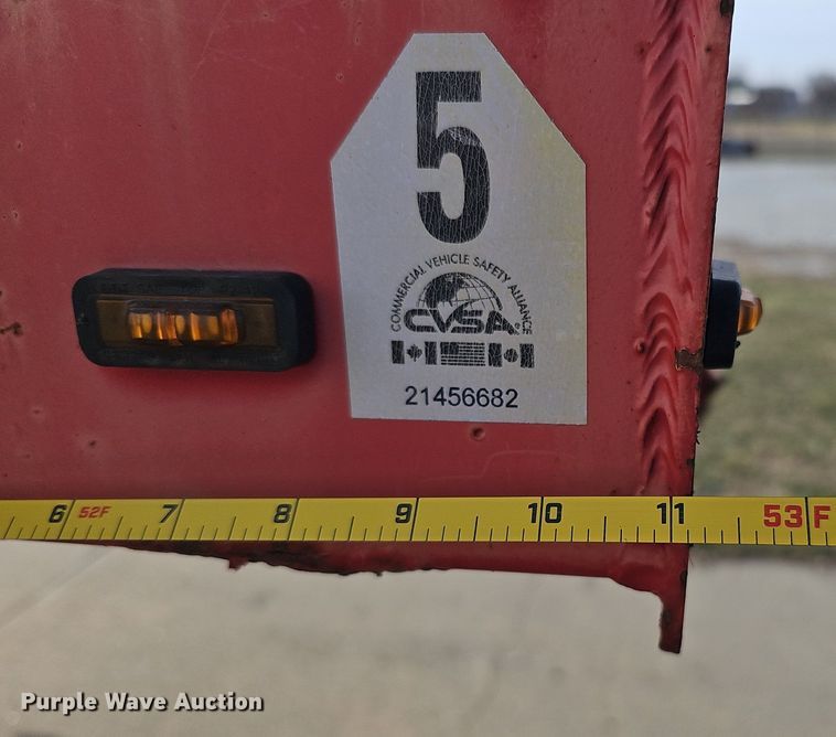 image for item DK0726 2015 Transcraft DTL-2100 drop deck equipment trailer