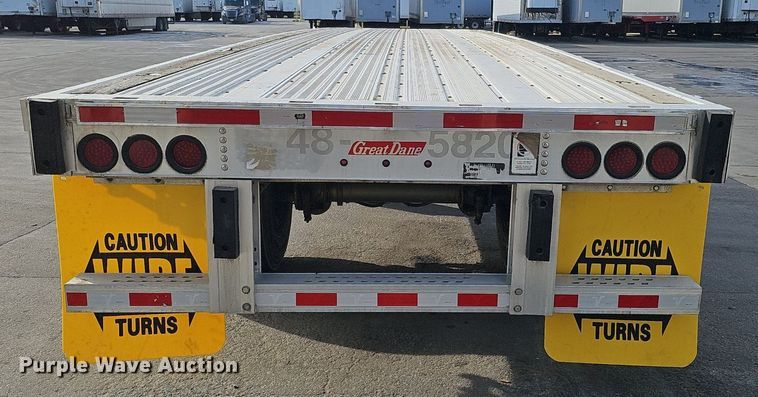 image for item DK0727 2013 Great Dane FXP-0027-00048 flatbed trailer